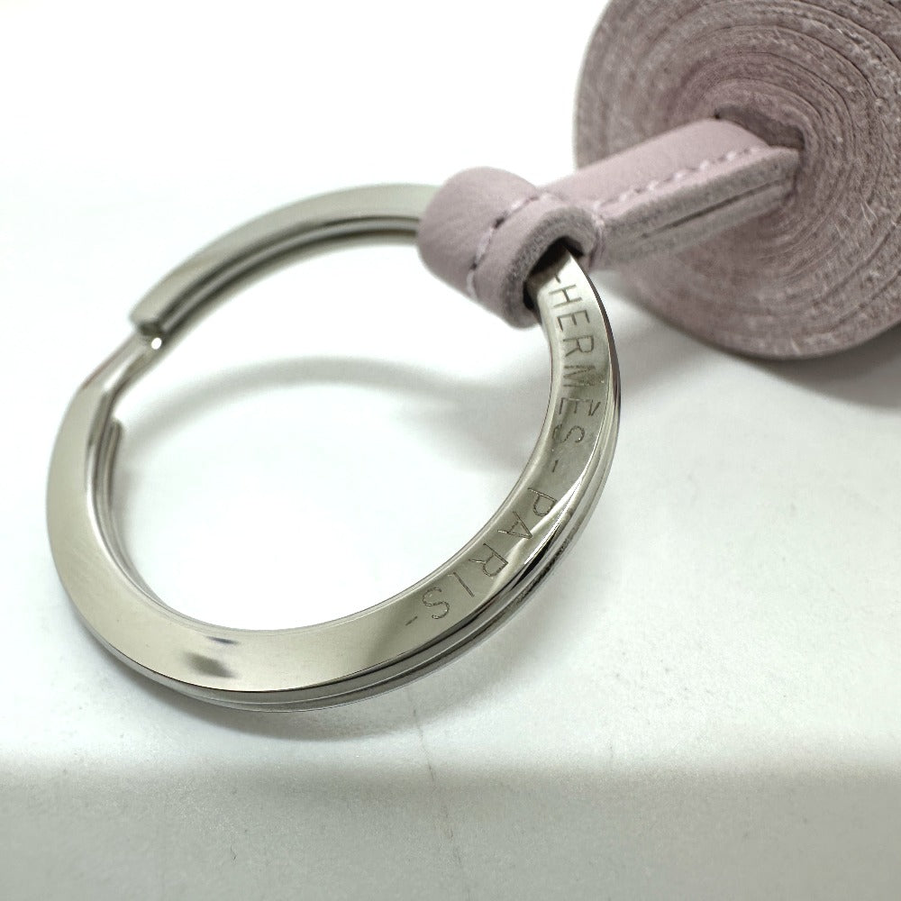 HERMES カルメン バッグチャーム レザー レディース モーヴペール ピンク - brandshop-reference