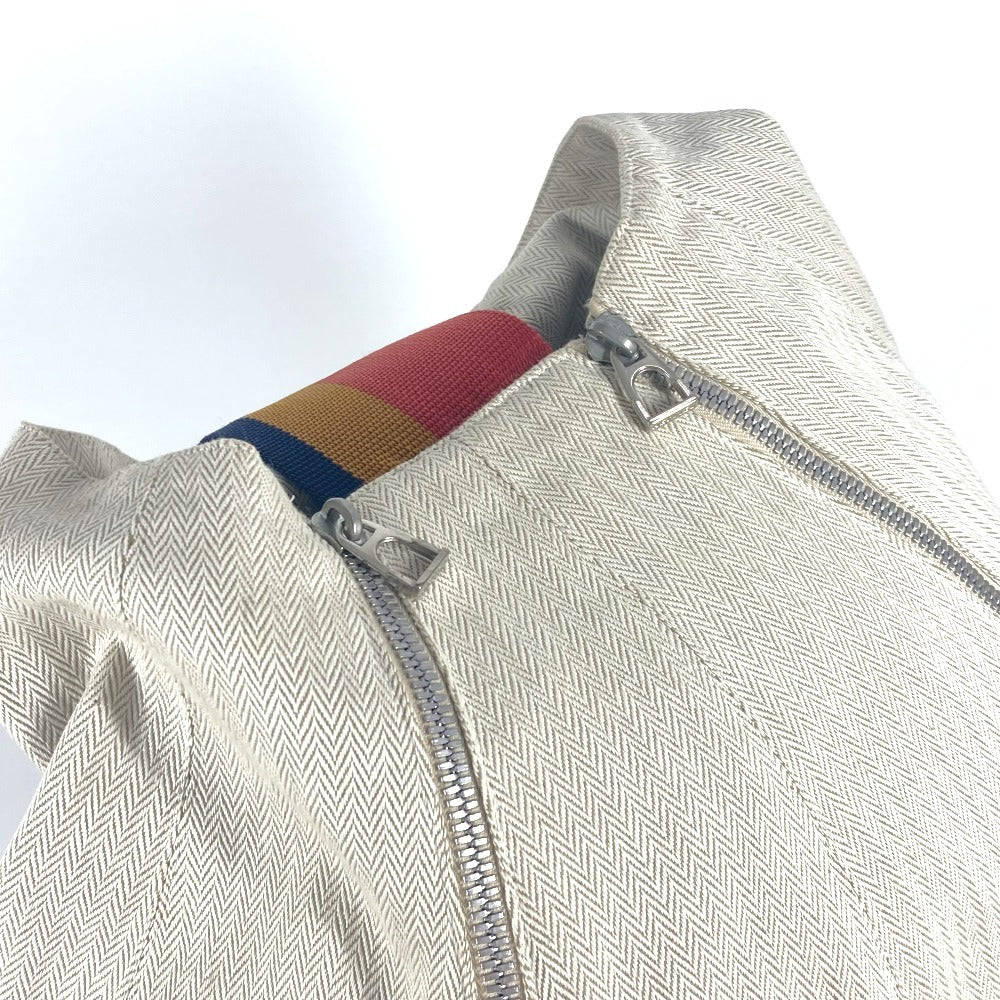 HERMES キャバリエ ロカバール 肩掛け カバン ショルダーバッグ キャンバス レディース ベージュ - brandshop-reference