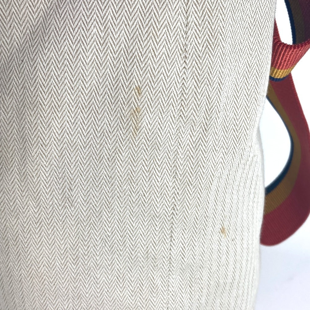 HERMES キャバリエ ロカバール 肩掛け カバン ショルダーバッグ キャンバス レディース ベージュ - brandshop-reference