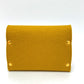 HERMES Etuit Cult GM Playing Card Case Pouch Accessory Pouch Felt Unisex Mustard Brown