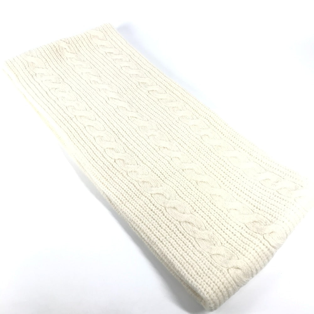 COMMONWARE ニット スヌード マフラー ウール レディース ホワイト - brandshop-reference