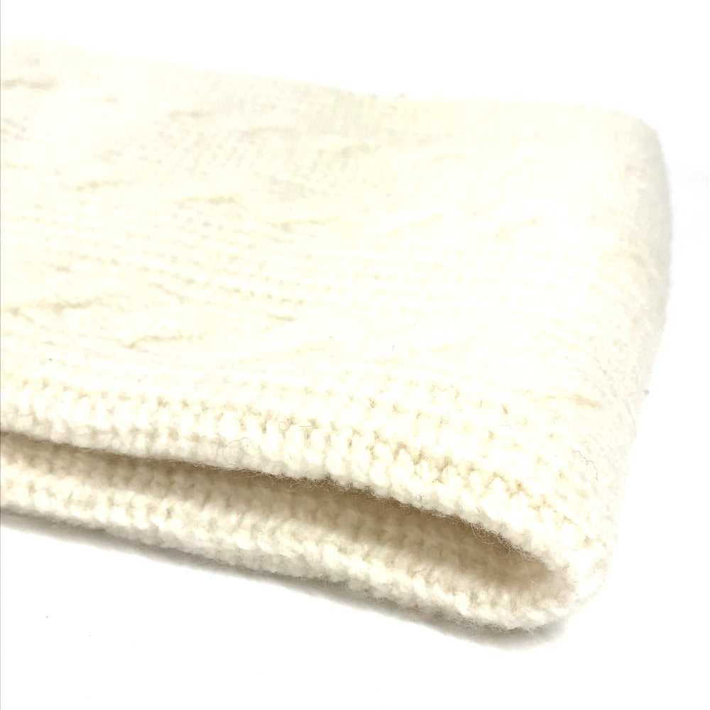 COMMONWARE ニット スヌード マフラー ウール レディース ホワイト - brandshop-reference