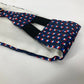 HERMES Accessories Cummerbund Pants Belt Silk Belt Women's Blue