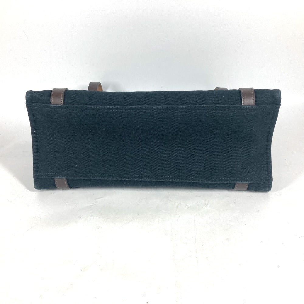 HERMES カバリコル カバン ショルダーバッグ 肩掛け トートバッグ キャンバス ユニセックス ブラック - brandshop-reference