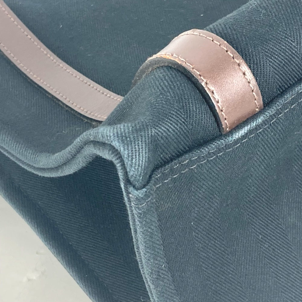 HERMES カバリコル カバン ショルダーバッグ 肩掛け トートバッグ キャンバス ユニセックス ブラック - brandshop-reference