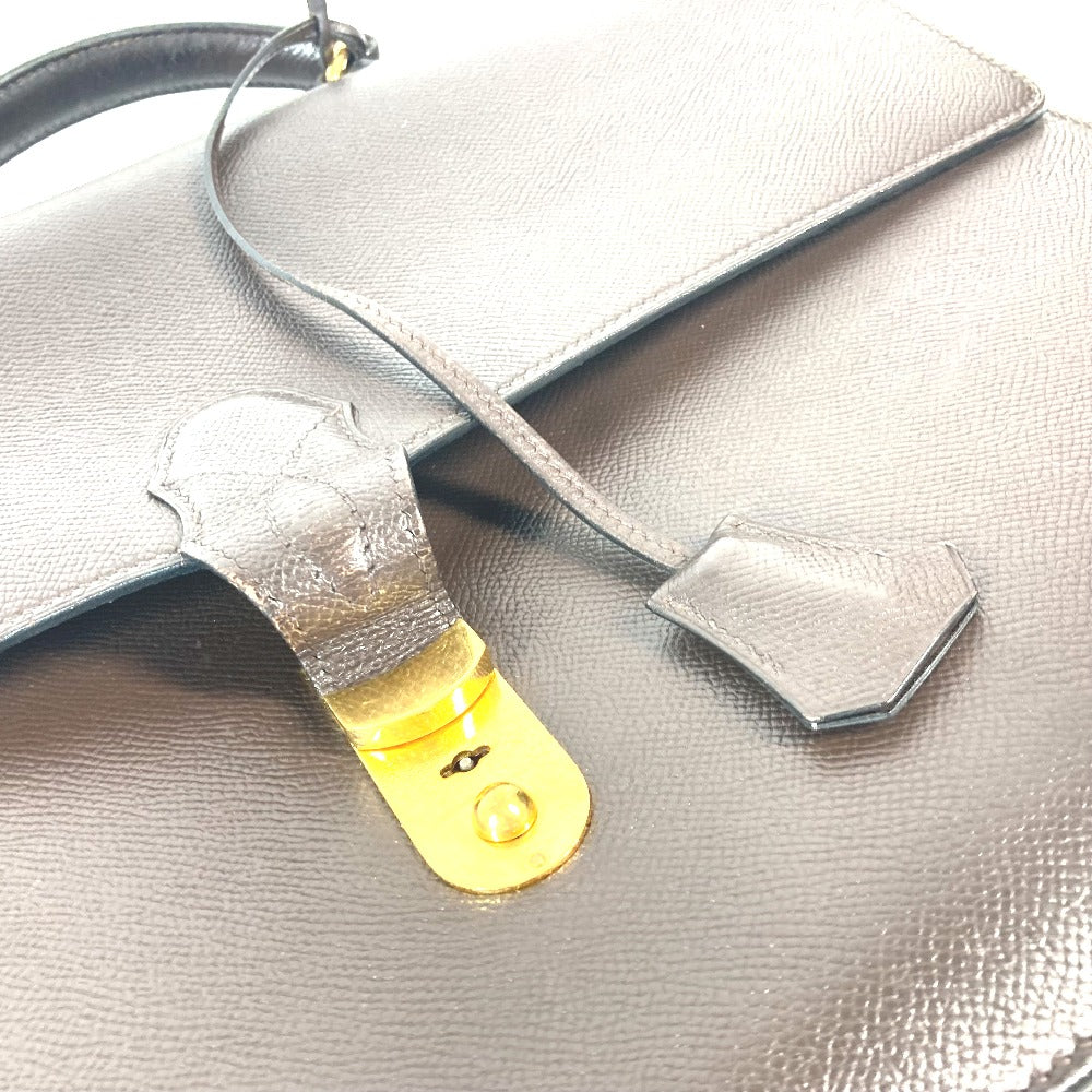 HERMES ブリーフケース テリル ハンドバッグ トートバッグ 書類バッグ カバン ビジネスバッグ レザー メンズ ブラウン - brandshop-reference