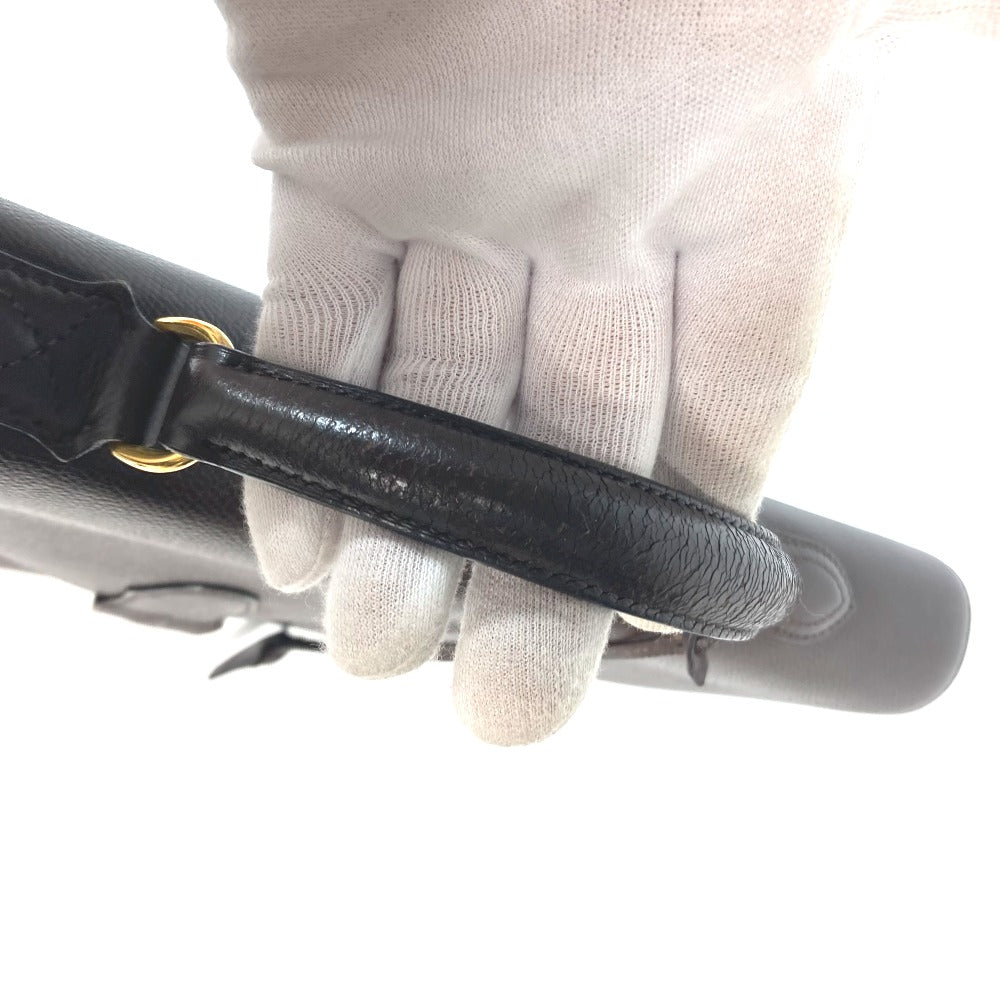 HERMES ブリーフケース テリル ハンドバッグ トートバッグ 書類バッグ カバン ビジネスバッグ レザー メンズ ブラウン - brandshop-reference