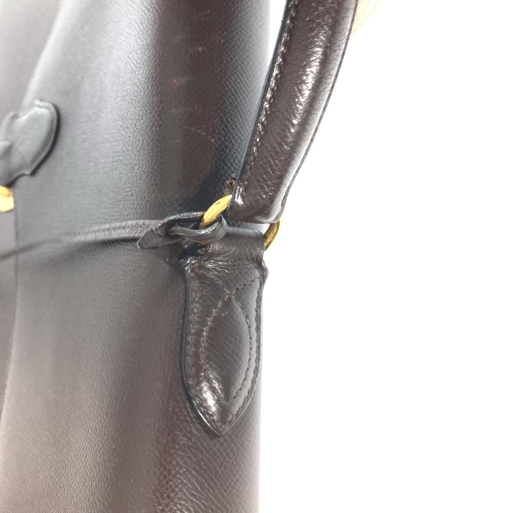HERMES ブリーフケース テリル ハンドバッグ トートバッグ 書類バッグ カバン ビジネスバッグ レザー メンズ ブラウン - brandshop-reference