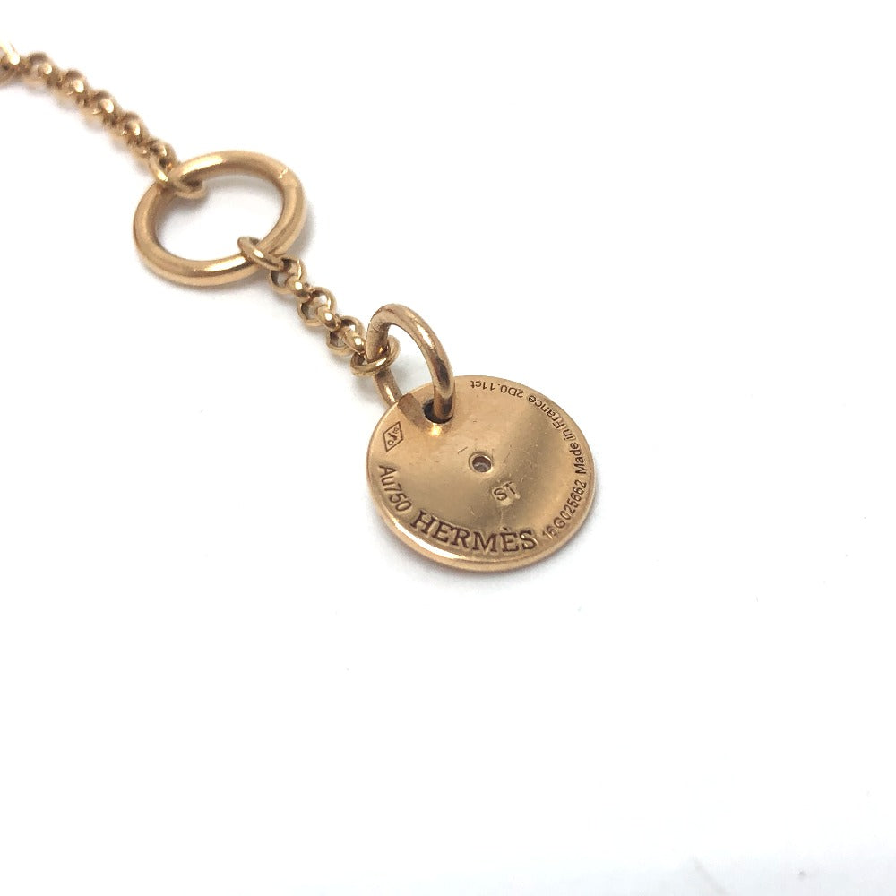 HERMES ブレスレット ガンバード クルー ド セル Hロゴ バー トグルクラスプ アクセサリー ブレスレット K18PG レディース ゴールド - brandshop-reference