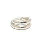 HERMES Vertige Ring Accessories Rings SV925 Women's Silver