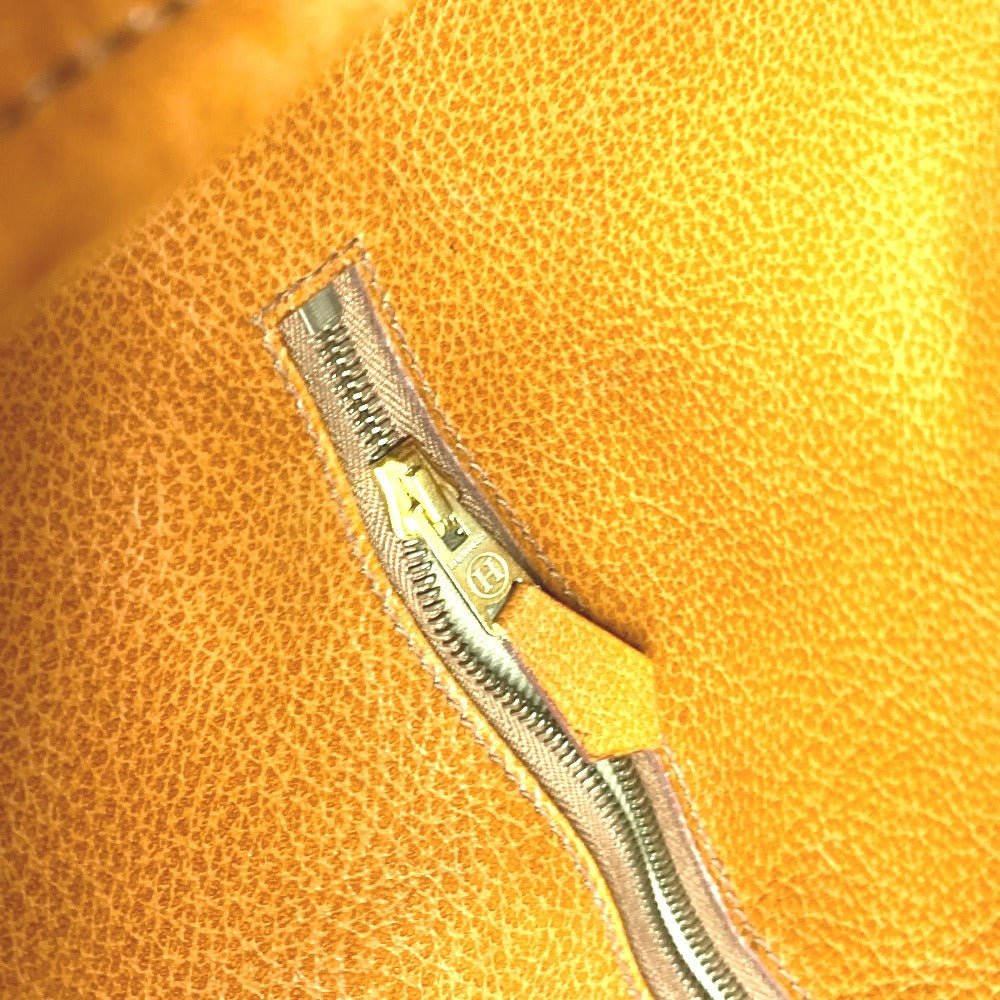 HERMES ギャロップ カバン ショルダーバッグ 肩掛け 縦型 トートバッグ レザー ユニセックス ゴールド ブラウン - brandshop-reference