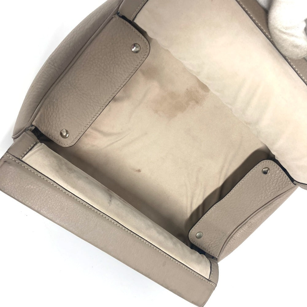 HERMES エクイ ポーチ フラップ カバン セカンドバッグ クラッチバッグ レザー ユニセックス グレージュ系 - brandshop-reference