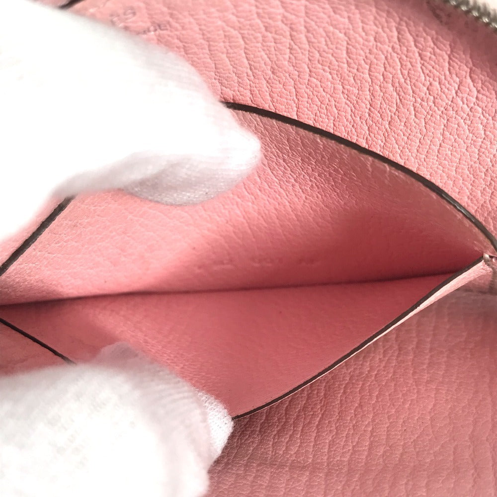 HERMES 馬 シュバル パドック  財布 小銭入れ コインケース シェーブル レディース ピンク - brandshop-reference