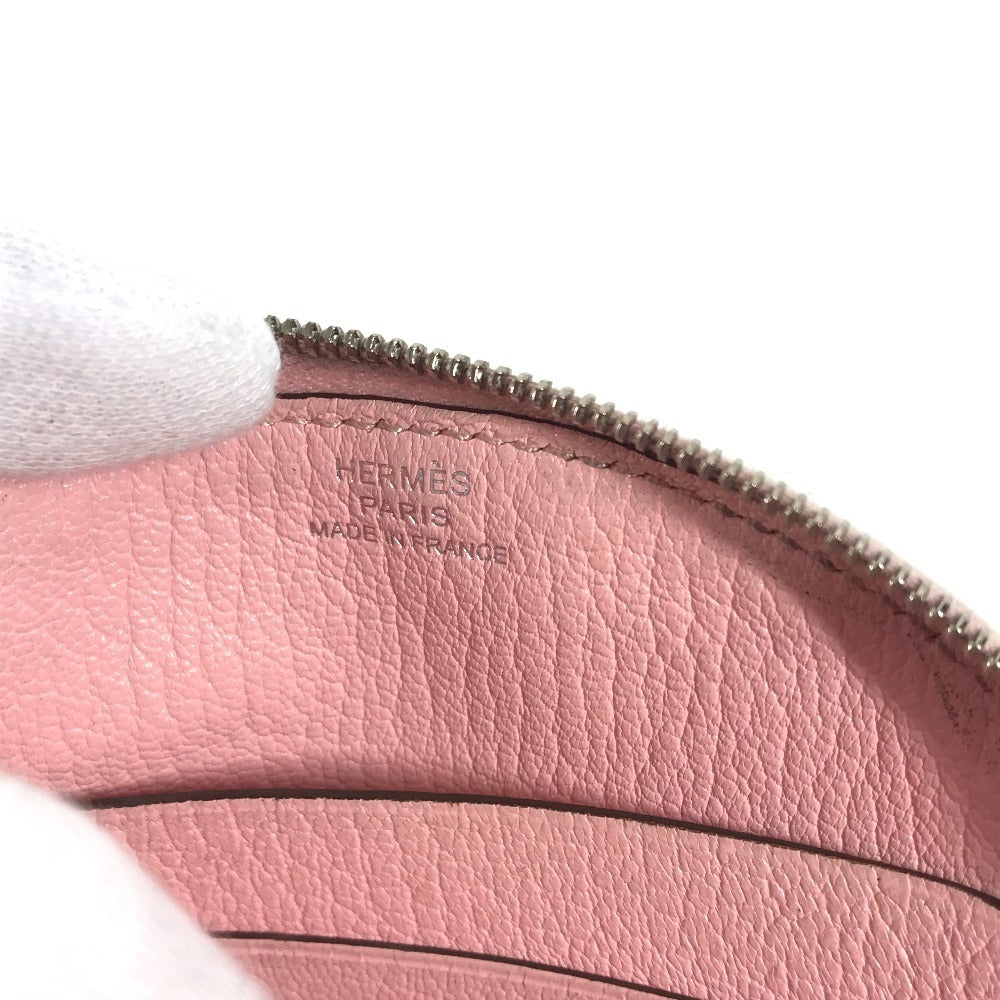 HERMES 馬 シュバル パドック  財布 小銭入れ コインケース シェーブル レディース ピンク - brandshop-reference