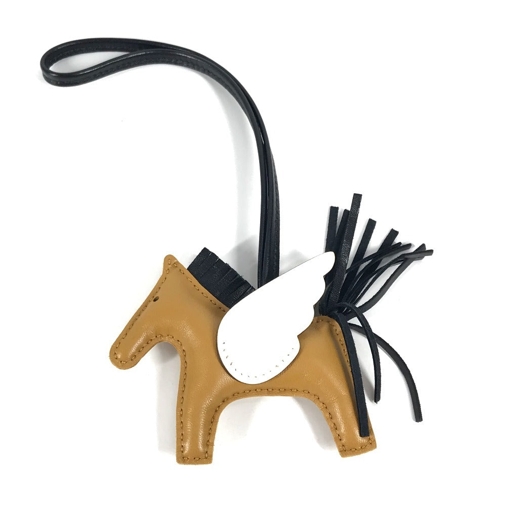 HERMES ペガサスPM バッグチャーム チャーム アニョーミロ レディース セサミ/ナタ/ブラック ベージュ - brandshop-reference