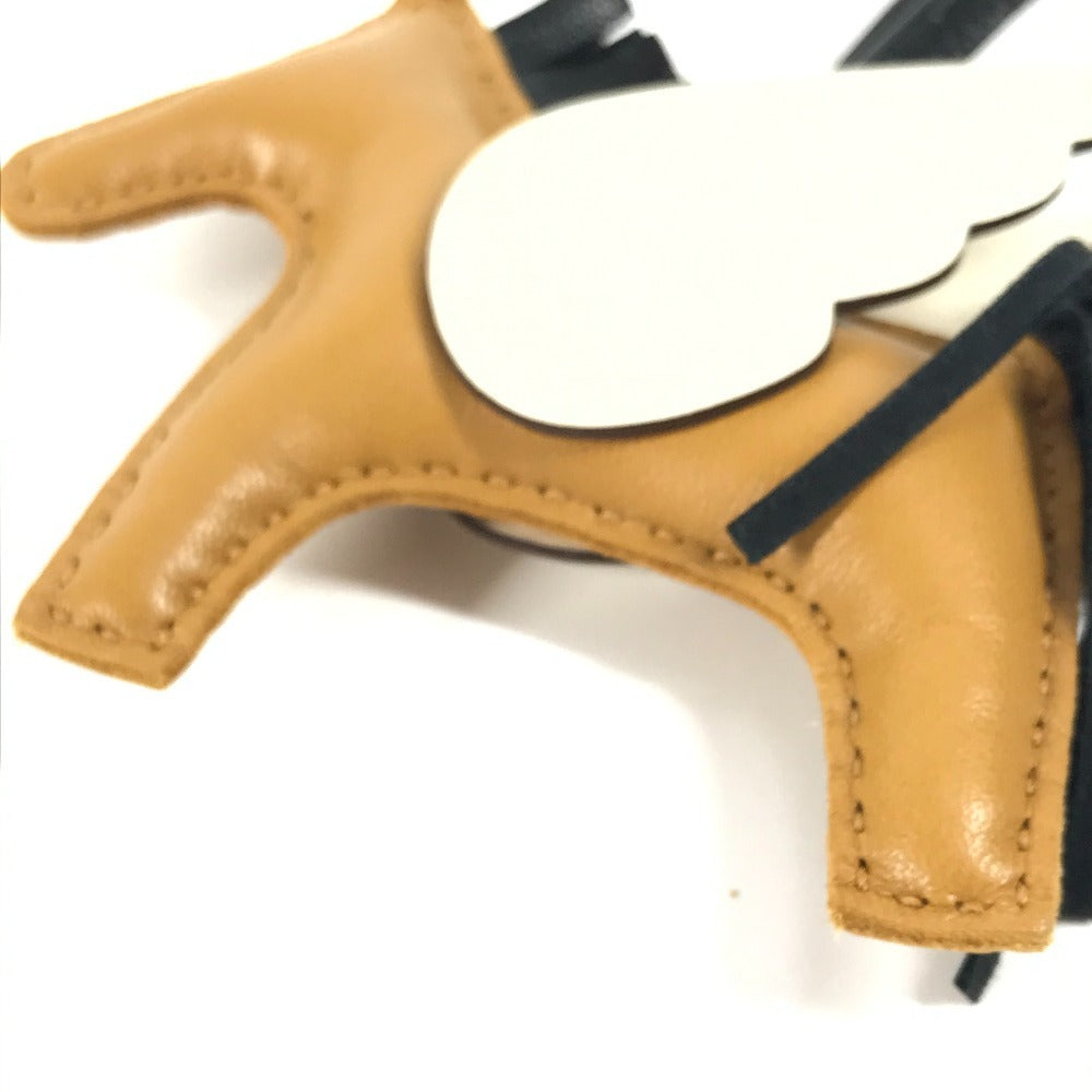 HERMES ペガサスPM バッグチャーム チャーム アニョーミロ レディース セサミ/ナタ/ブラック ベージュ - brandshop-reference