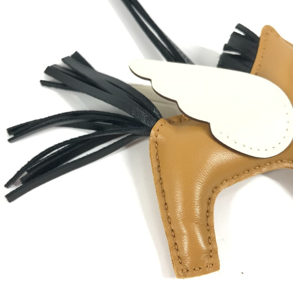 HERMES ペガサスPM バッグチャーム チャーム アニョーミロ レディース セサミ/ナタ/ブラック ベージュ - brandshop-reference