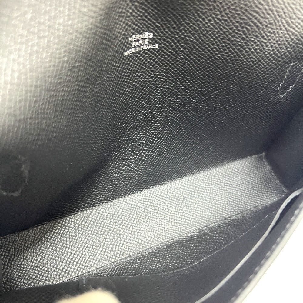 HERMES Nap To Go Bag Shoulder Crossbody Shoulder Bag Vaux Epson Women's Black