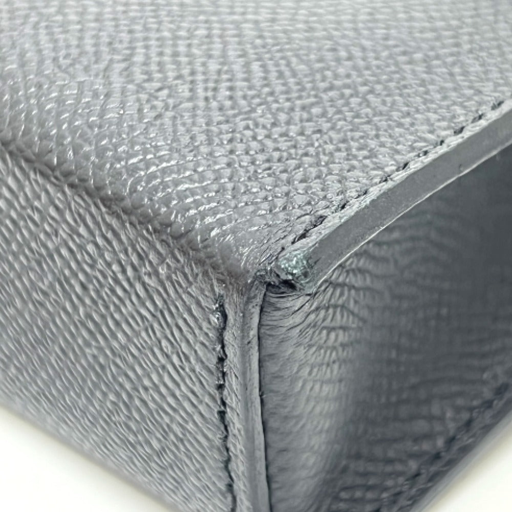 HERMES Nap To Go Bag Shoulder Crossbody Shoulder Bag Vaux Epson Women's Black