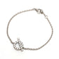 HERMES Finesse K18WG Diamond 0.55ct Accessory Bracelet K18WG Women's Silver