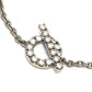 HERMES Finesse K18WG Diamond 0.55ct Accessory Bracelet K18WG Women's Silver