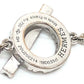 HERMES Finesse K18WG Diamond 0.55ct Accessory Bracelet K18WG Women's Silver