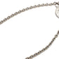 HERMES Finesse K18WG Diamond 0.55ct Accessory Bracelet K18WG Women's Silver