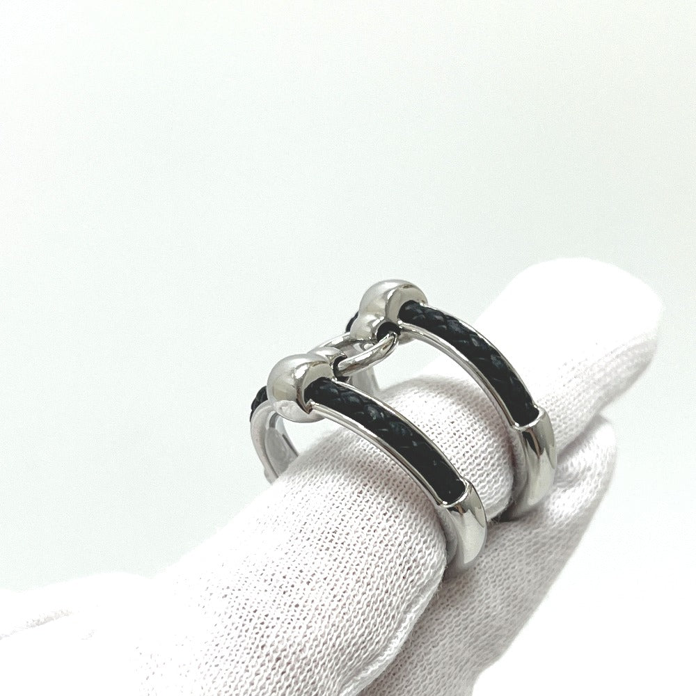 HERMES Fribustier Flibustier Double ring accessory Ring Metal Silver Used