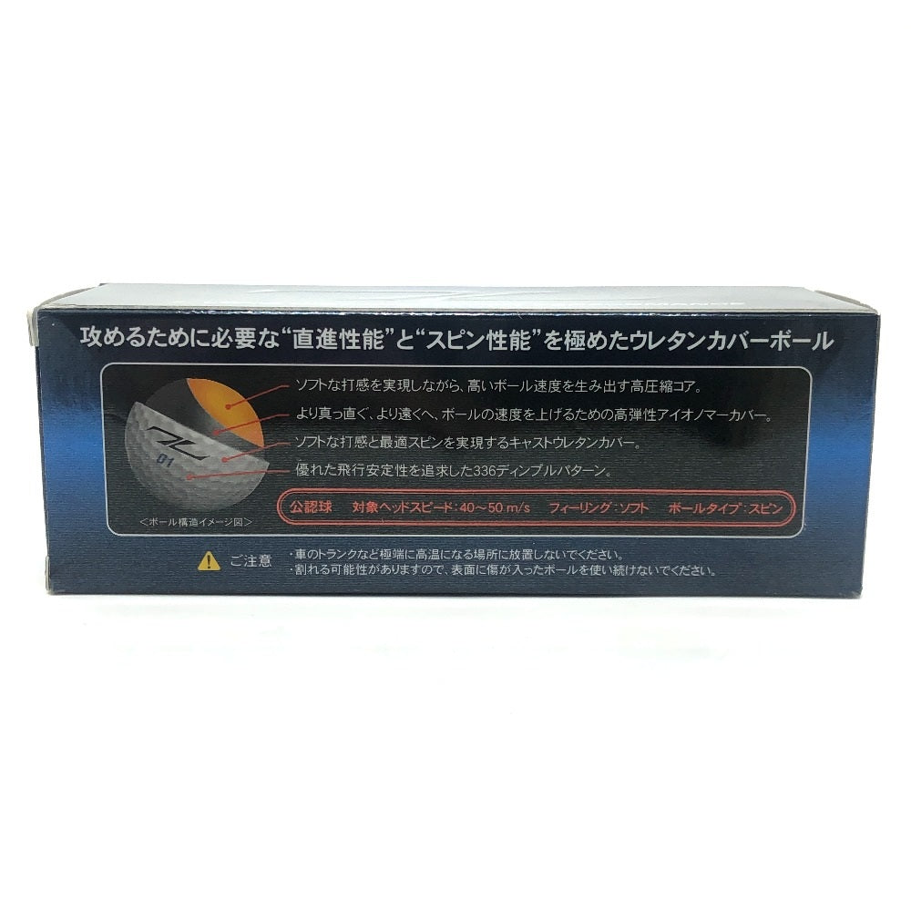 ゴルフボール 1ダース(12個) SRIXON DISTANCE スリクソンディスタンス ZETA ZT-01 雑貨 ユニセックス ホワイト