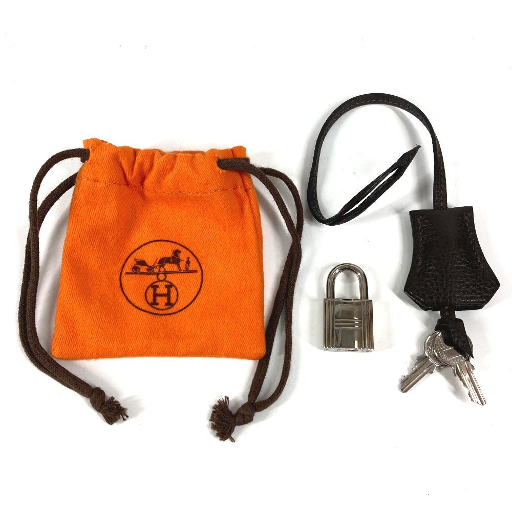 HERMES バーキン35 バーキン 35 カバン トートバッグ ハンドバッグ ユニセックス カフェ SV金具 ブラウン