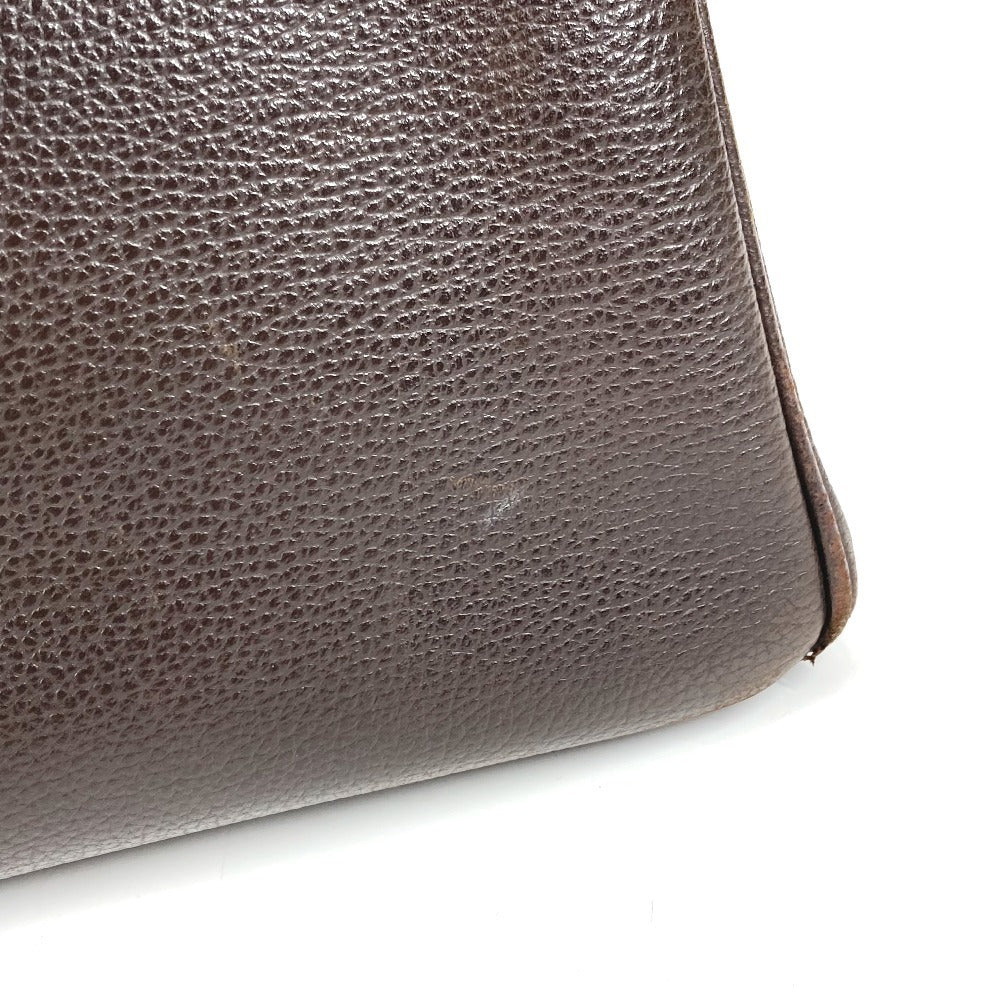 HERMES バーキン35 バーキン 35 カバン トートバッグ ハンドバッグ ユニセックス カフェ SV金具 ブラウン