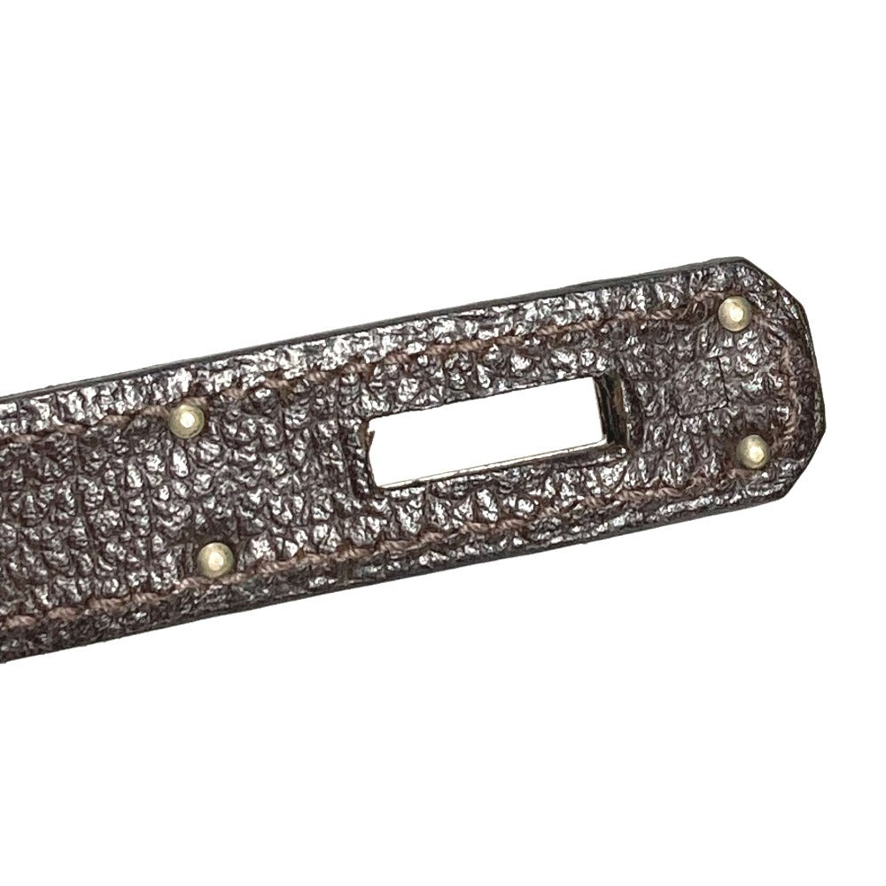 HERMES バーキン35 バーキン 35 カバン トートバッグ ハンドバッグ ユニセックス カフェ SV金具 ブラウン