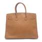 HERMES Birkin35 Birkin 35 Bag Tote Bag Hand Bag Courchevel Gold x GHardware Gold Used