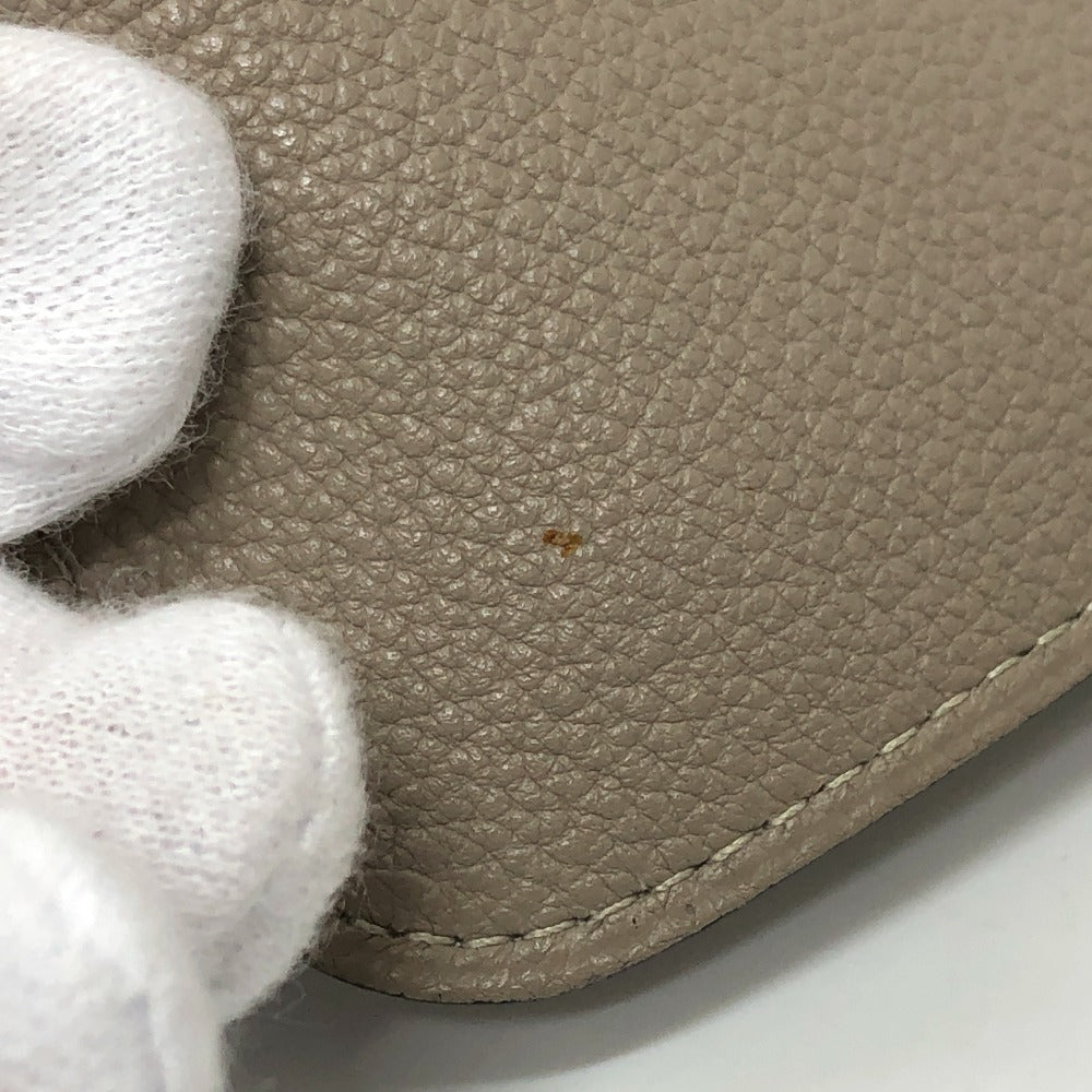 HERMES ドゴンGM ロングウォレット 長財布 トゴ レディース グリアスファルト ベージュ - brandshop-reference