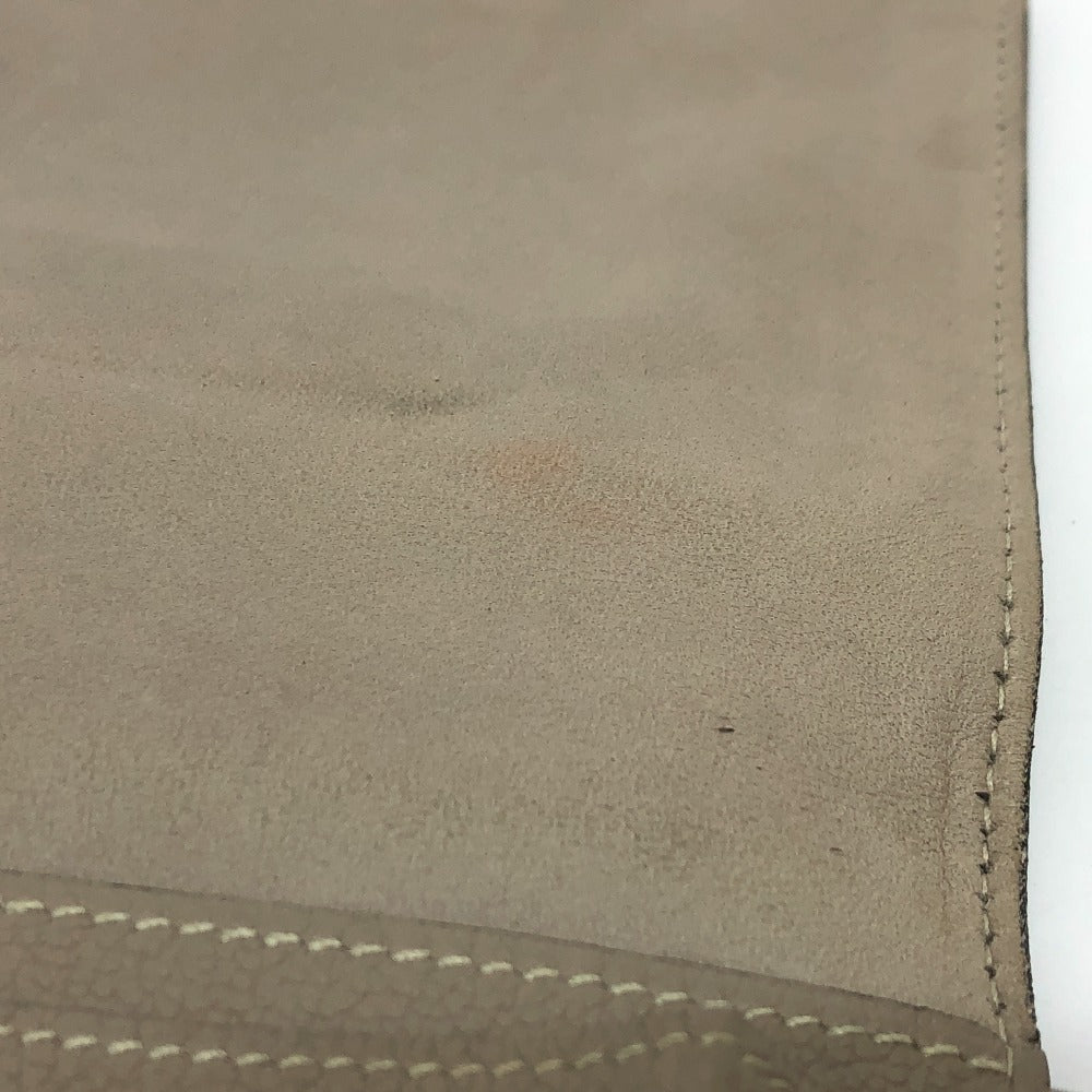 HERMES ドゴンGM ロングウォレット 長財布 トゴ レディース グリアスファルト ベージュ - brandshop-reference