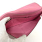 HERMES Dogon GM Dogon GM Wallet, Long Wallet, Taurillon Clemence Leather, Women's, Pink
