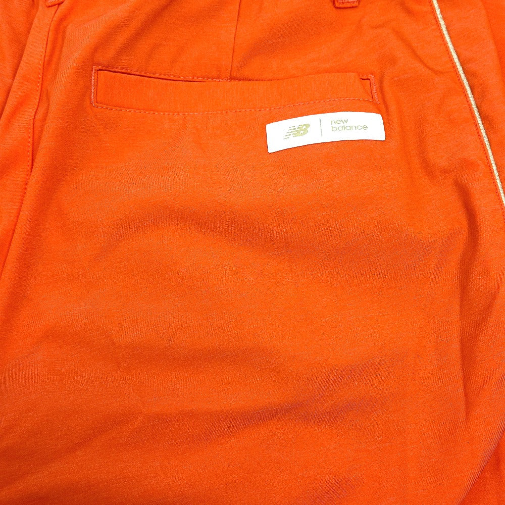 NEW BALANCE 012-3131505 Cropped pants Apparel Golf Wear Pants Nylon Orange Used