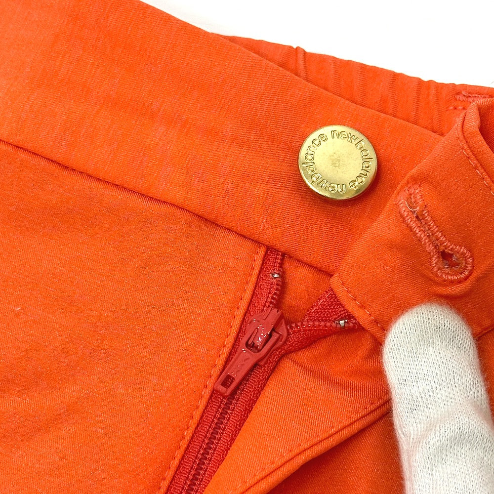 NEW BALANCE 012-3131505 Cropped pants Apparel Golf Wear Pants Nylon Orange Used