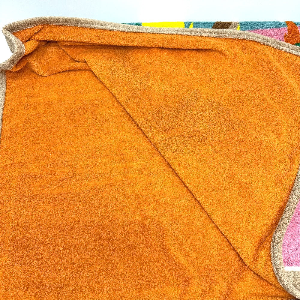 HERMES トロピケ 大判 タオル コットン レディース マルチカラー