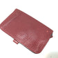 HERMES Dogon Coin Purse Togo Women's Red Rouge Ash