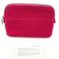 HERMES Bolide Pouch 20, a makeup/multi-purpose pouch in canvas, pink for women.