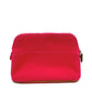 HERMES Bolide Pouch 20, a makeup/multi-purpose pouch in canvas, pink for women.