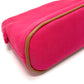 HERMES Bolide Pouch 20, a makeup/multi-purpose pouch in canvas, pink for women.