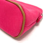 HERMES Bolide Pouch 20, a makeup/multi-purpose pouch in canvas, pink for women.