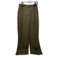 3.1 phillip lim F2225977EGPW Pantalones de vestir extra anchos plisados Poliéster Mujer Caqui
