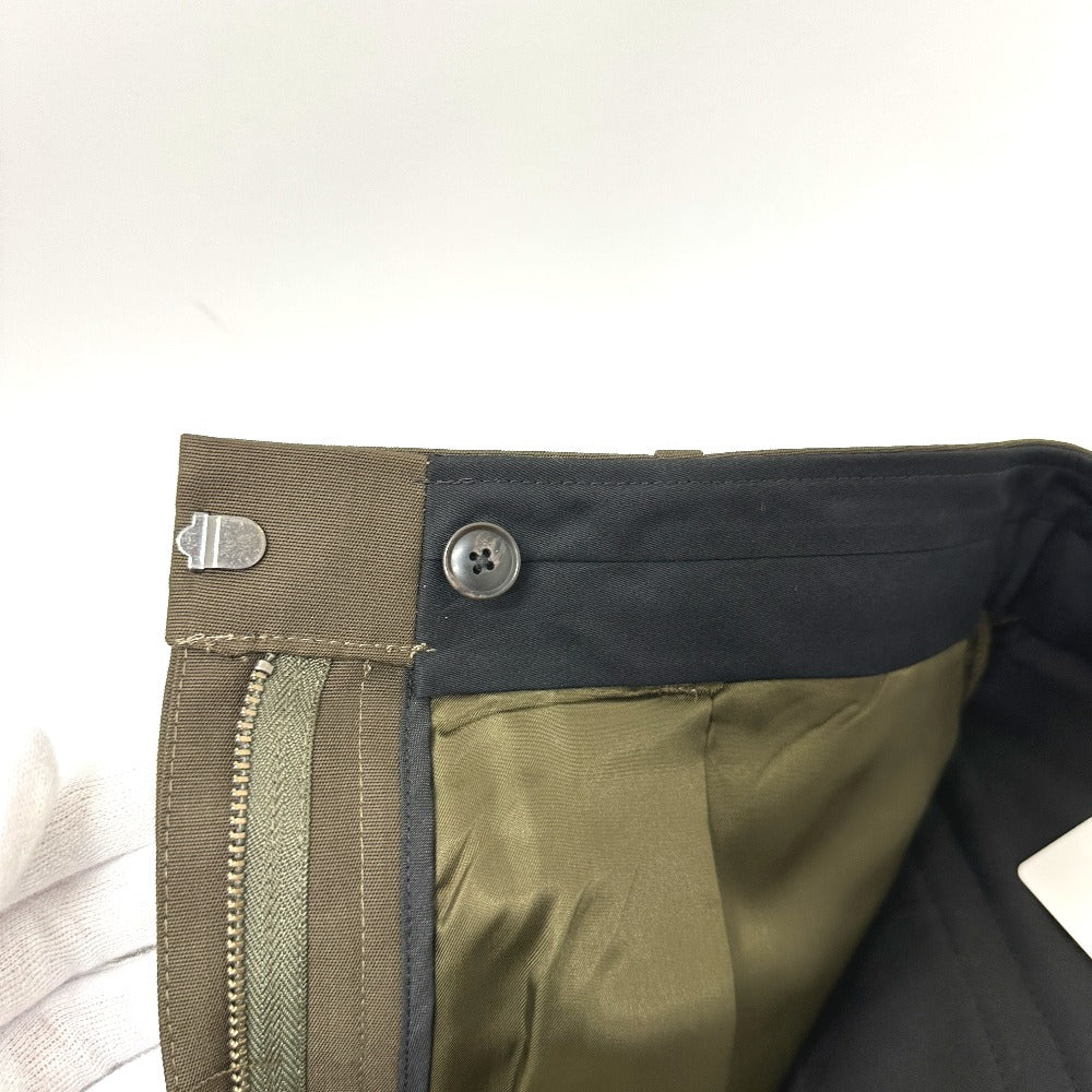3.1 phillip lim F2225977EGPW Pantalones de vestir extra anchos plisados Poliéster Mujer Caqui