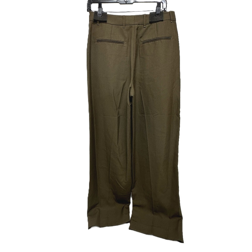 3.1 phillip lim F2225977EGPW Pantalones de vestir extra anchos plisados Poliéster Mujer Caqui