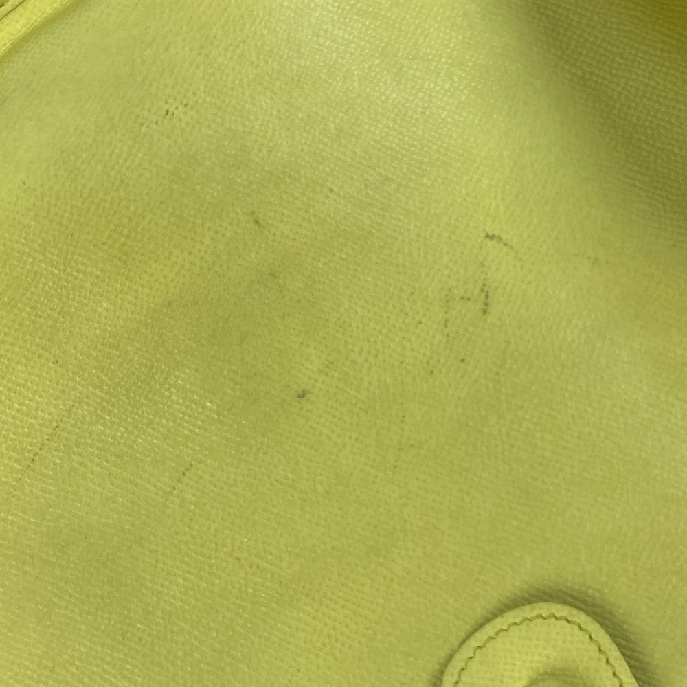 HERMES 斜め掛け カバン エブリン3 GM パンチングロゴ ショルダーバッグ エプソン レディース ライム イエロー - brandshop-reference