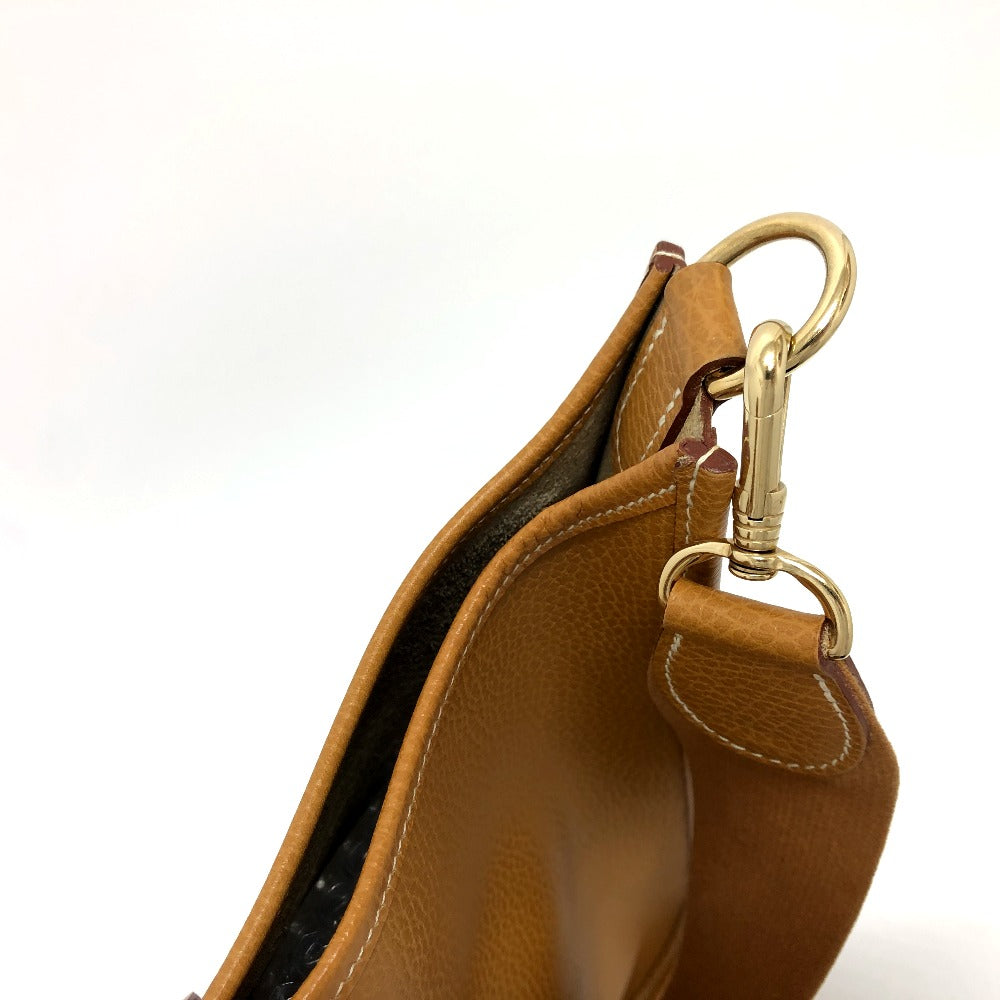 HERMES エブリン1 GM バッグ カバン 斜め掛けバック ショルダーバッグ アルデンヌ レディース ゴールド - brandshop-reference