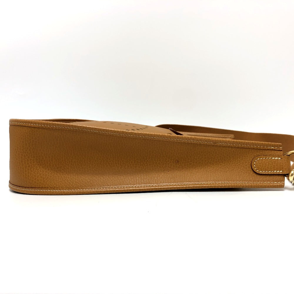 HERMES エブリン1 GM バッグ カバン 斜め掛けバック ショルダーバッグ アルデンヌ レディース ゴールド - brandshop-reference
